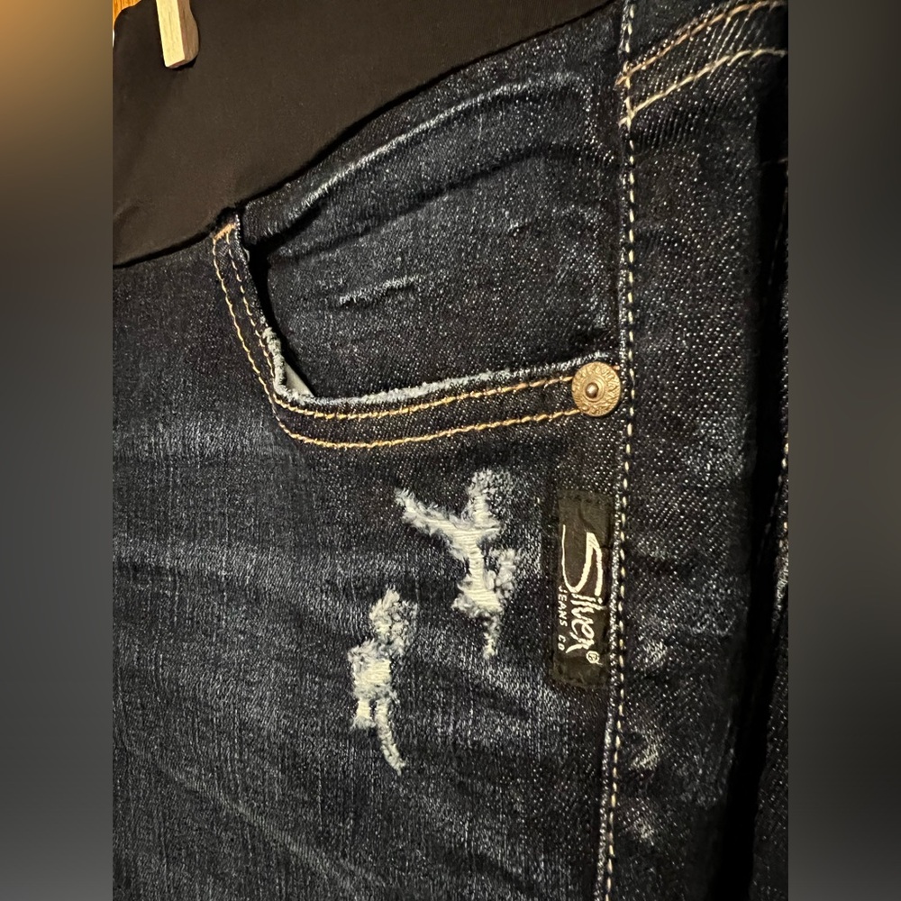 Silver Maternity Jeans size 30